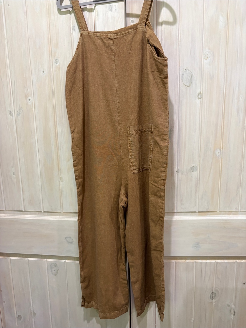Universal Thread Brown Wide-Leg Utility Jumpsuit - Picture 3 of 4